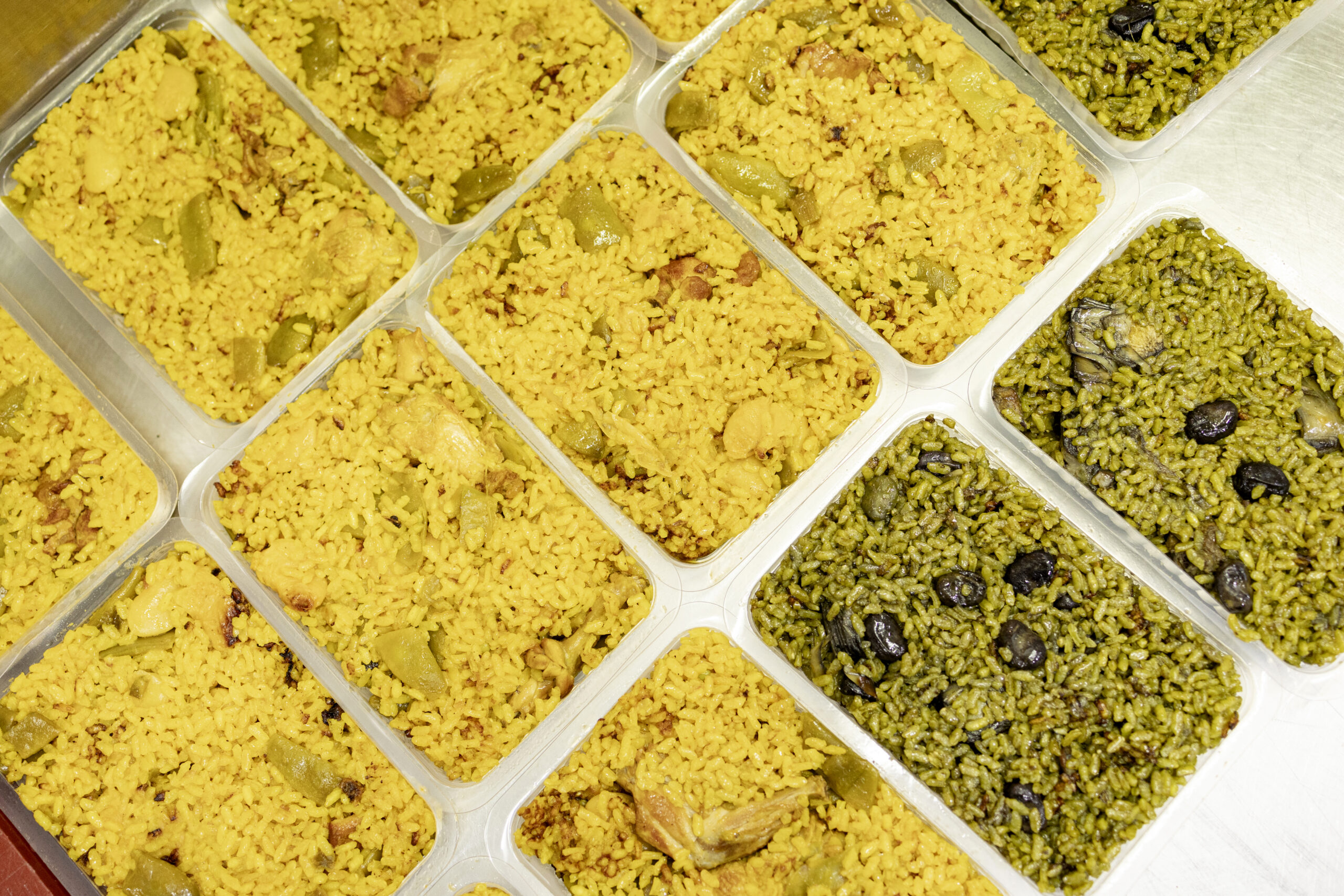 comida para llevar en eventos