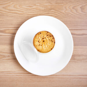 Natilla con galletas